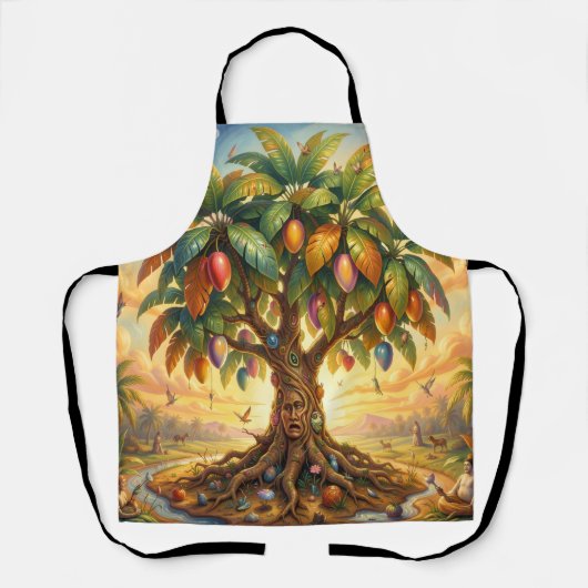 Mango – Tropische Frucht voller Geschmack´7 Schürze (Vorderseite)