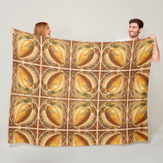Mango – Tropische Frucht voller Geschmack´8 Fleecedecke (Beispiel)