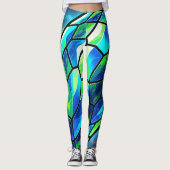  Mango – Tropische Frucht voller Geschmack Leggings (Vorderseite)