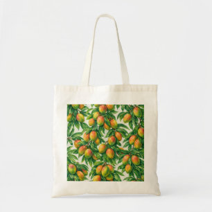 Mango Tropisches Botanisches Muster Tragetasche