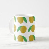 Mango Tropisches Obst Kaffeetasse (Vorderseite Links)