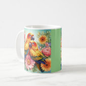 Mango und Tango, Sweet Tweete Kaffeetasse (Vorderseite Links)