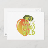 Mango Wild Postkarte (Vorne/Hinten)