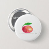 Mangofrucht Button (Vorne & Hinten)