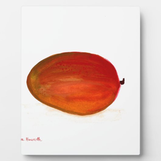 Mangofrucht Fotoplatte (Vorderseite)