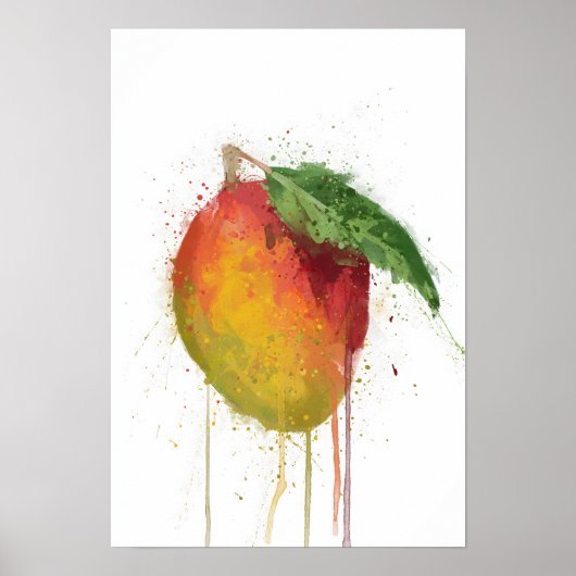 Mangofrucht Poster (Vorne)