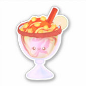 Mangoneada De Mango Aufkleber (Vorderseite)