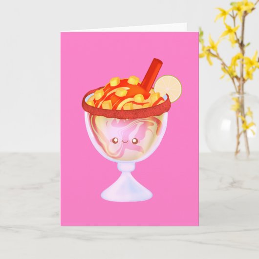 Mangoneada De Mango Karte (Gelbe Blume)