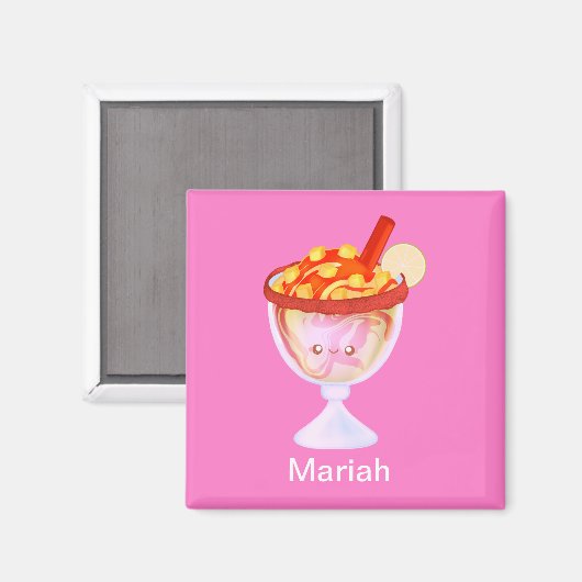 Mangoneada De Mango Magnet (Vorderseite/Rückseite)