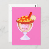 Mangoneada De Mango Postkarte (Vorne/Hinten)