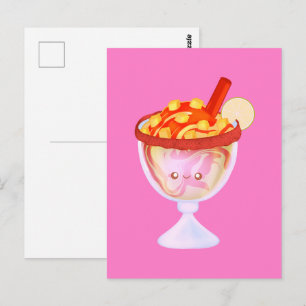 Mangoneada De Mango Postkarte