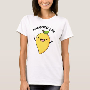 Mangood Job Funny Mango Obstpuppe T-Shirt