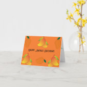 Mangos Anpassbar Karte (Gelbe Blume)