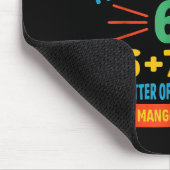 Mangos Senf 67 Tee Lustiger Alphabet-Code M Meme F Mousepad (Ecke)