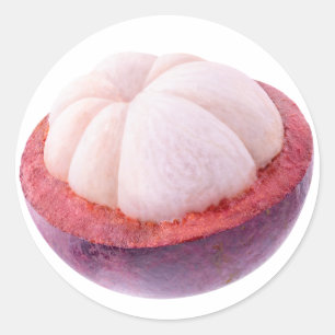 Mangostanhalle Runder Aufkleber