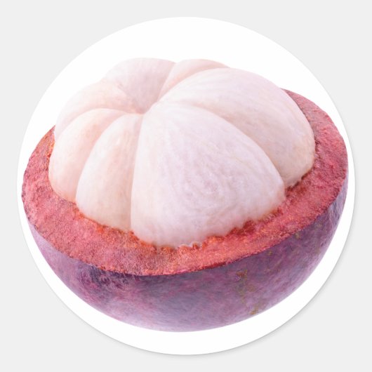 Mangostanhalle Runder Aufkleber (Vorderseite)