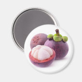Mangosteens Magnet (Vorderseite/Rückseite)