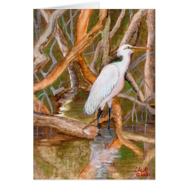 Mangrove Egret Nr. 2 (Vorne)
