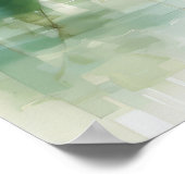 Mangrove Embrace: Vibrannende Aquarellschrift Poster (Ecke)