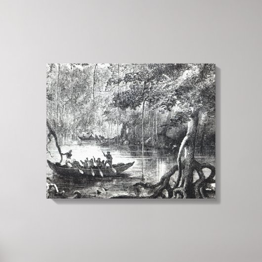 Mangrove Forest' Leinwanddruck (Vorderseite)