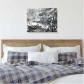 Mangrove Forest' Leinwanddruck (Insitu (Schlafzimmer))
