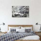 Mangrove Forest' Leinwanddruck (Insitu (Schlafzimmer))