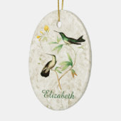 Mangrove Hummingbird Keramik Ornament (Links)