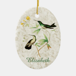 Mangrove Hummingbird Keramik Ornament
