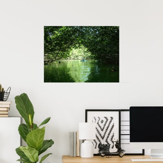 Mangrove Kayaking Poster (Heimbüro)