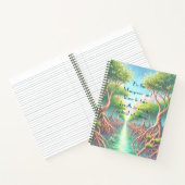 Mangrove & Quote Notizblock (Innenseite)