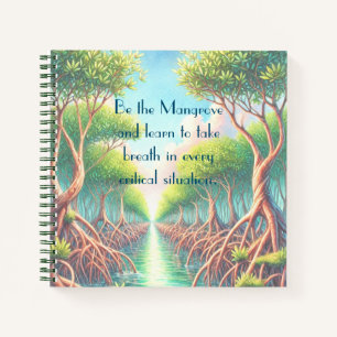 Mangrove & Quote Notizblock