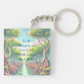 Mangrove & Quote Schlüsselanhänger (Rückseite)