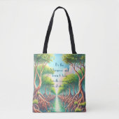 Mangrove & Quote Tasche (Vorderseite)