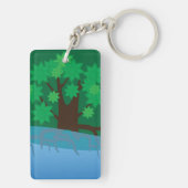 Mangrove Schlüsselanhänger (Rückseite)