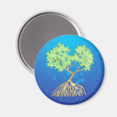 Mangrove Tree Magnet (Vorderseite/Rückseite)