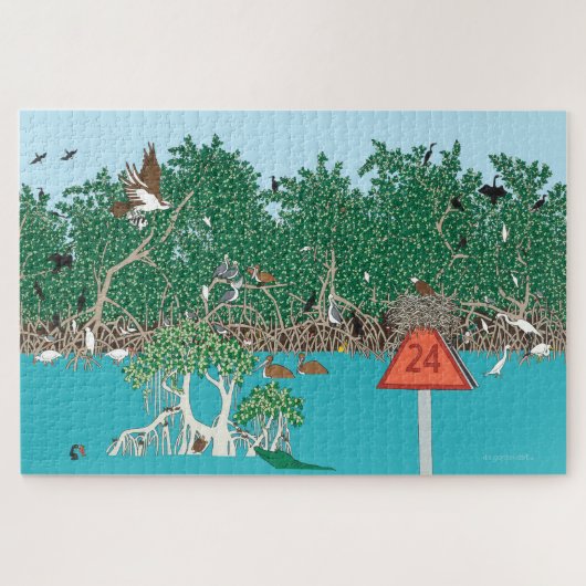 Mangroven-Insel 20x30 Puzzle (Horizontal)