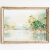 Mangroves Aquarellmalerei Poster