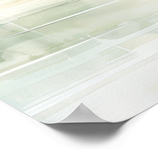 Mangroves Aquarellmalerei Poster (Ecke)