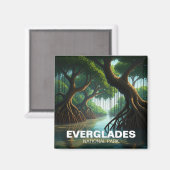 Mangroves Everglades Nationalpark Florida Magnet (Vorderseite/Rückseite)