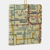 Mangum OK Retro Keramikornament (Rechts)