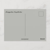 Mangystau Kasachstan Postkarte (Rückseite)