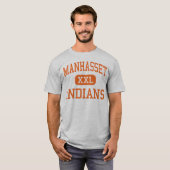 Manhasset - amerikanischer Ureinwohner - hoch - T-Shirt (Vorne ganz)