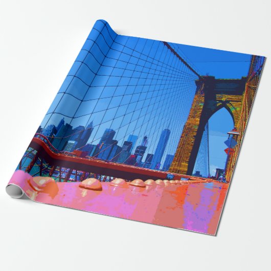 Manhattan 3000 geschenkpapier (Ungerollt)