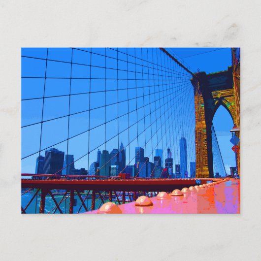 Manhattan 3000 postkarte (Vorderseite)