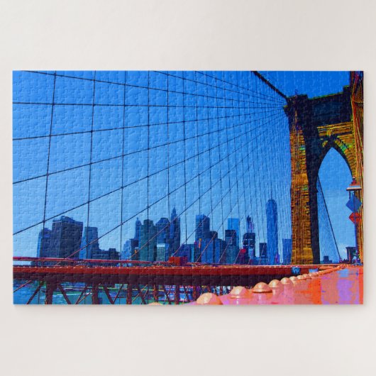 Manhattan 3000 puzzle (Horizontal)