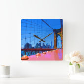 Manhattan 3000 quadratische wanduhr (Zuhause)