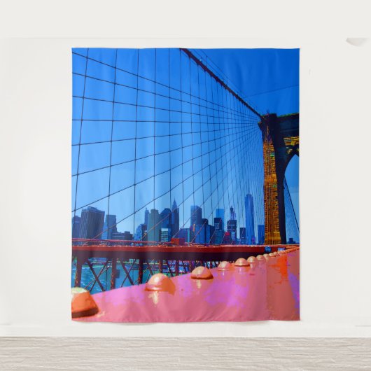 Manhattan 3000 wandteppich (Vorderseite)