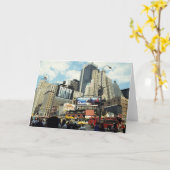 Manhattan 42nd Street Karte (Gelbe Blume)