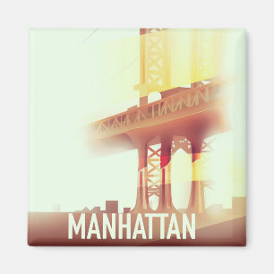 Manhattan Abend Magnet