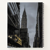 Manhattan Abend Notizblock (Rückseite)